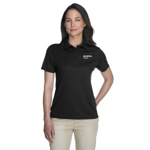 CORE365 Ladies' Origin Performance Piqué Polo -Black