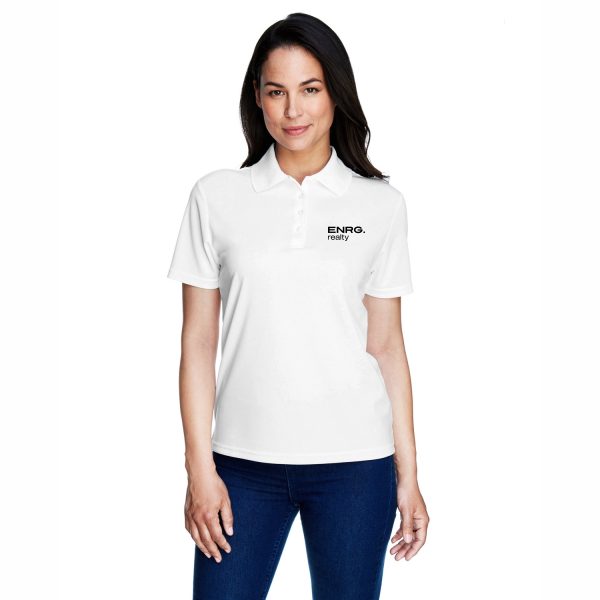 CORE365 Ladies' Origin Performance Piqué Polo - White