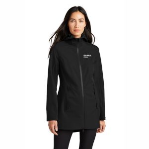 Mercer+Mettle® Women’s Waterproof Rain Shell - Deep Black