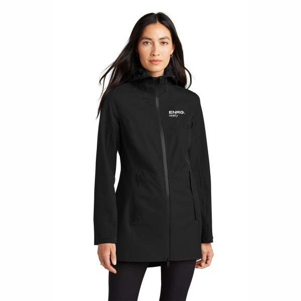 Mercer+Mettle® Women’s Waterproof Rain Shell - Deep Black