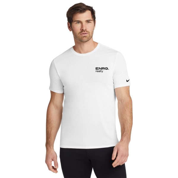 Nike Dri-FIT CottonPoly Tee- White