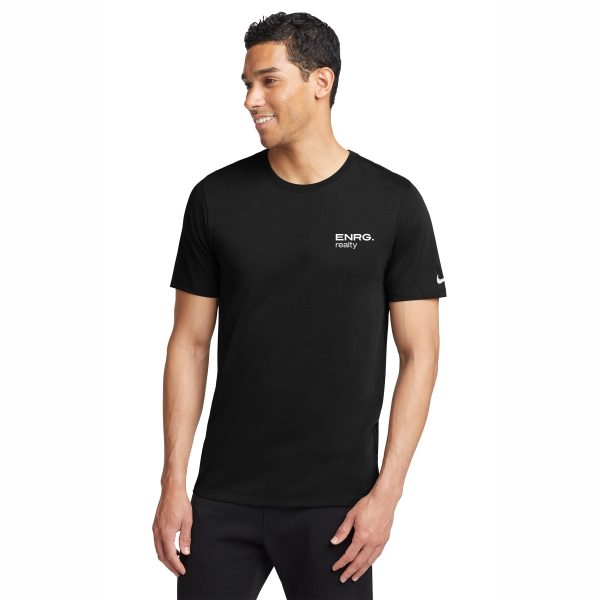 Nike Dri-FIT CottonPoly Tee-black