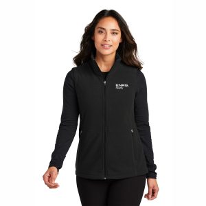 Port Authority® Women's Accord Microfleece Vest - Black