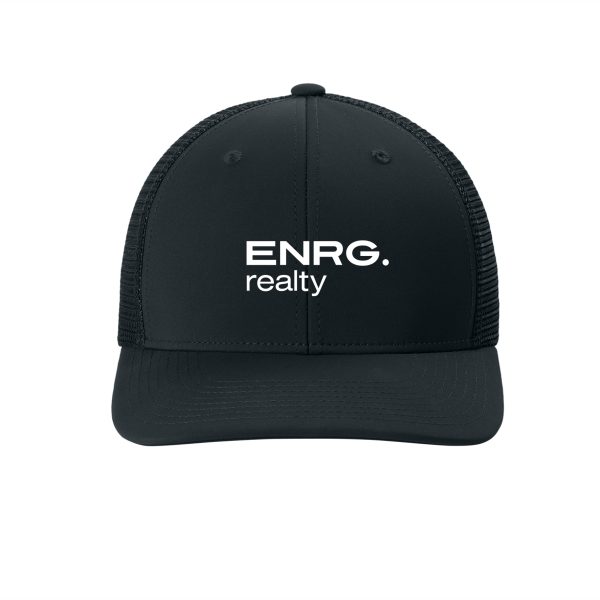 Sport-Tek® Club Trucker Cap-black