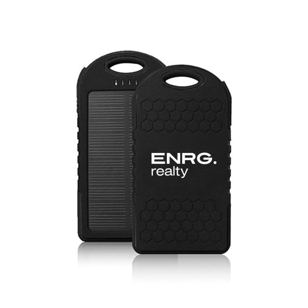 4000mAh Water Resistant Solar Power Bank ADRPE018