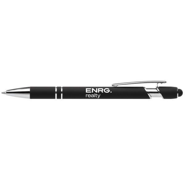 Ellipse Softy Recycled Pen with Stylus + Anti-Fraud Ink