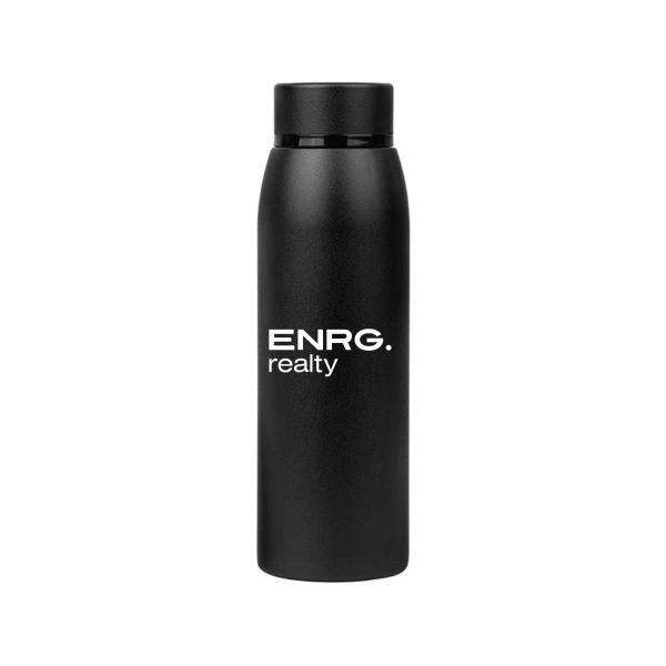 The Cobra 20oz. Powder-Coated Stainless Steel Water Bottle