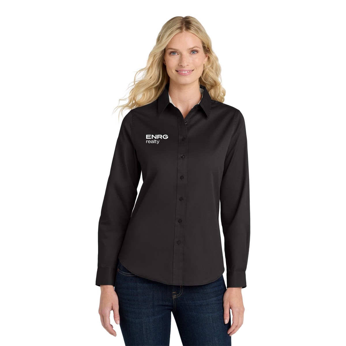 ENRG REALTY - Port Authority Ladies Long Sleeve Easy Care Shirt
