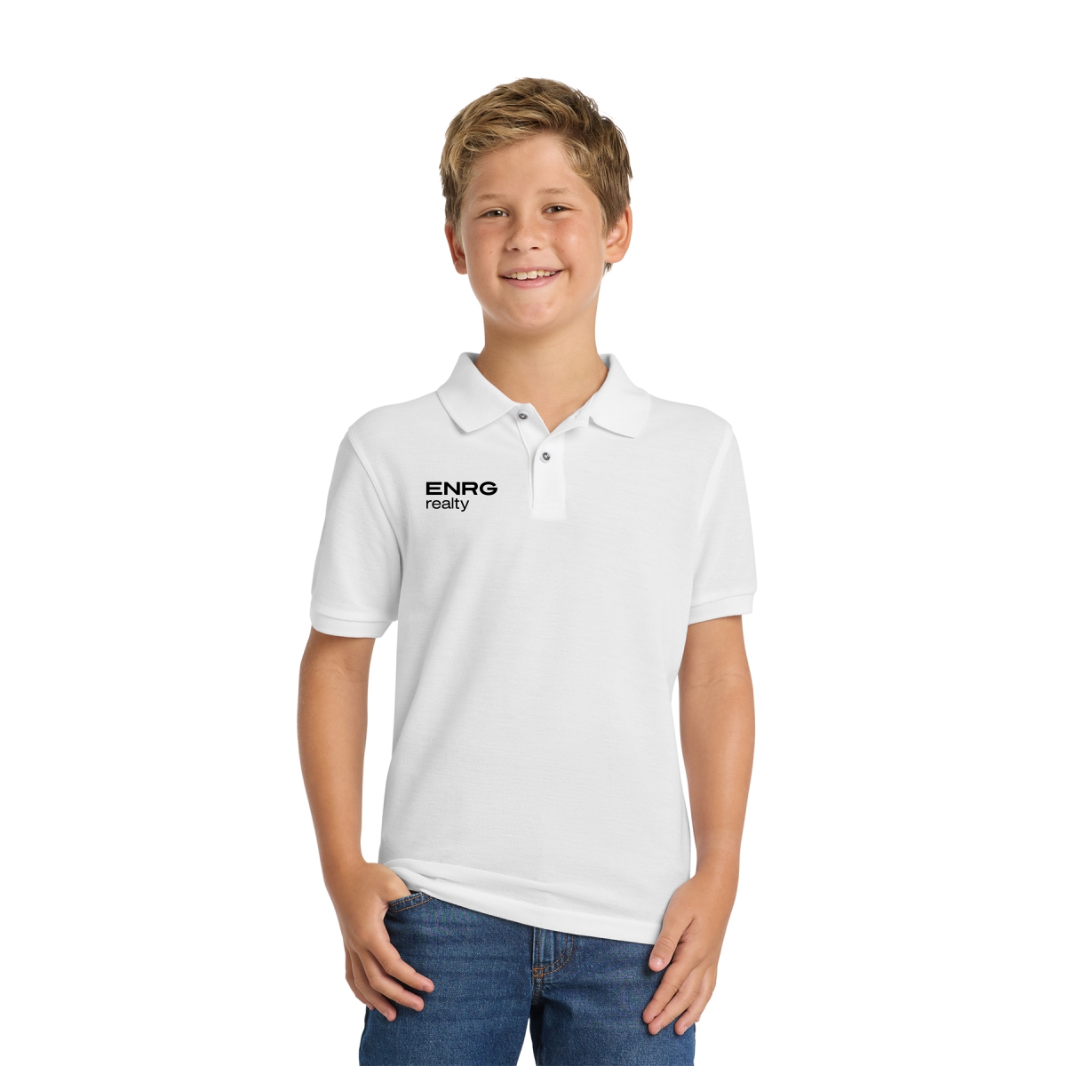 ENRG REALTY - Port Authority Youth Silk Touch Polo