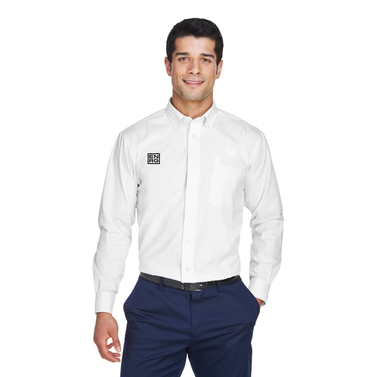 ENRG.realty - Devon & Jones - Men's Crown Collection® Oxford Woven Dress Shirt